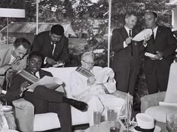 President Dacko ousted by army commander Kolingba in coup.