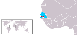 Senegal and The Gambia established the Senegambia Confederation