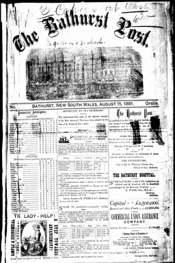 British established Bathurst  Military Post