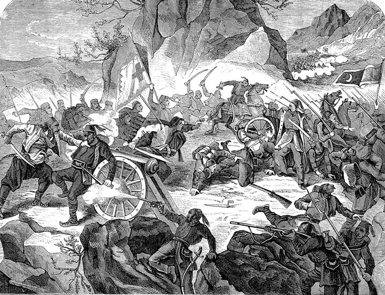 Moment image for Montenegrin Victory at Vučji Do: A Key Battle against Ottoman Forces.