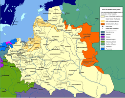 Treaty of Deulino solidifies Russian victory in a war with Poland-Lithuania.