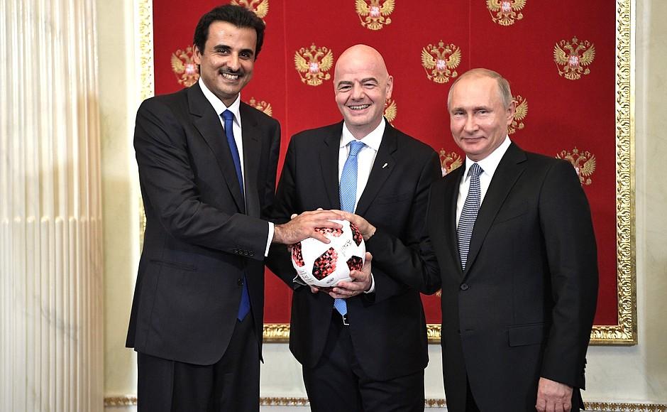 Moment image for 2022 World Cup Host Awarded by FIFA