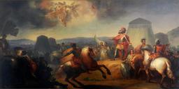 Afonso defeated Almoravids at Battle of Ourique and was declared king of Portugal.