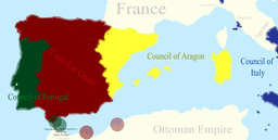 The Iberian Union united Aragon, Castile, and Portugal.
