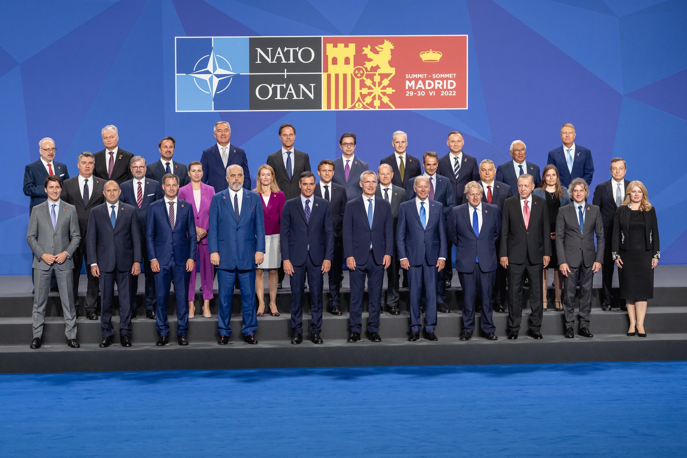 Moment image for Spain hosted the NATO Summit in Madrid.