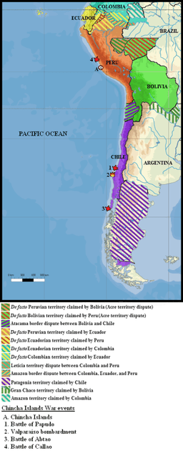 The Chincha Islands War commenced.