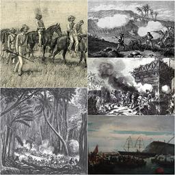 A conflict started with Cuba, known as the Ten Years' War.