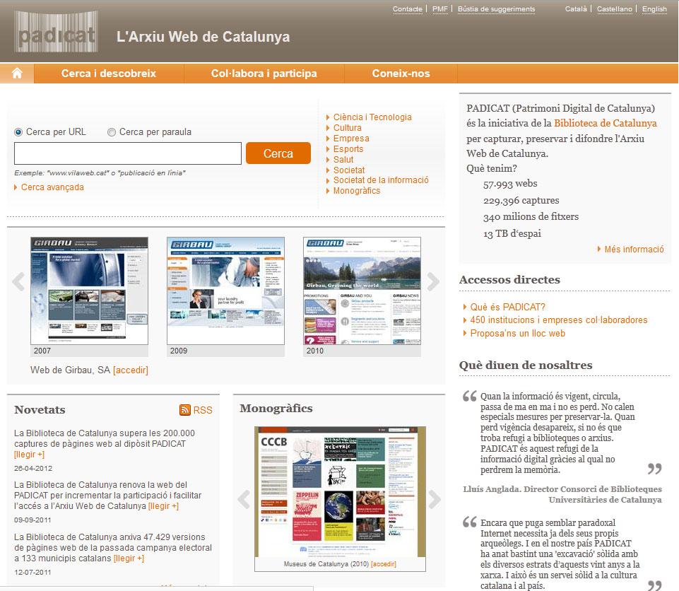 Moment image for Launch of Digital Heritage Archive in Catalonia.