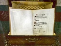 The Constitution of 1978 was signed by the King.