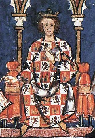 Moment image for John of Castile, son of Alfonso the Wise, was crowned king in León, Spain.