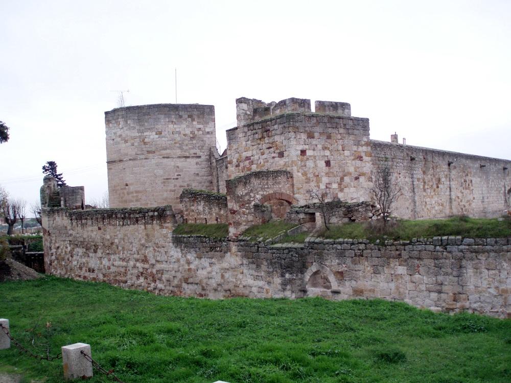 Moment image for Asturian defenders of Zamora successfully repelled Cordoban conquerors, displaying their heads on city walls.