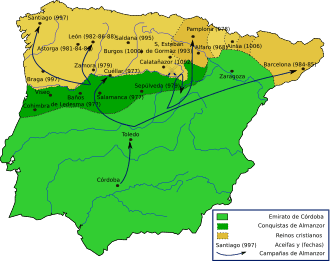 Moment image for Córdoba defeated the forces of García of the Good Laws and García Gómez in Battle of Cervera.