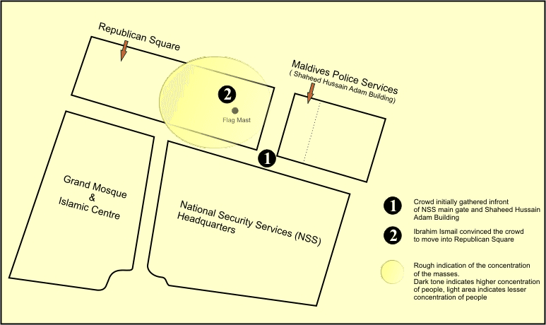 Moment image for Malé Protests Spark Calls for Political Reform and President's Resignation