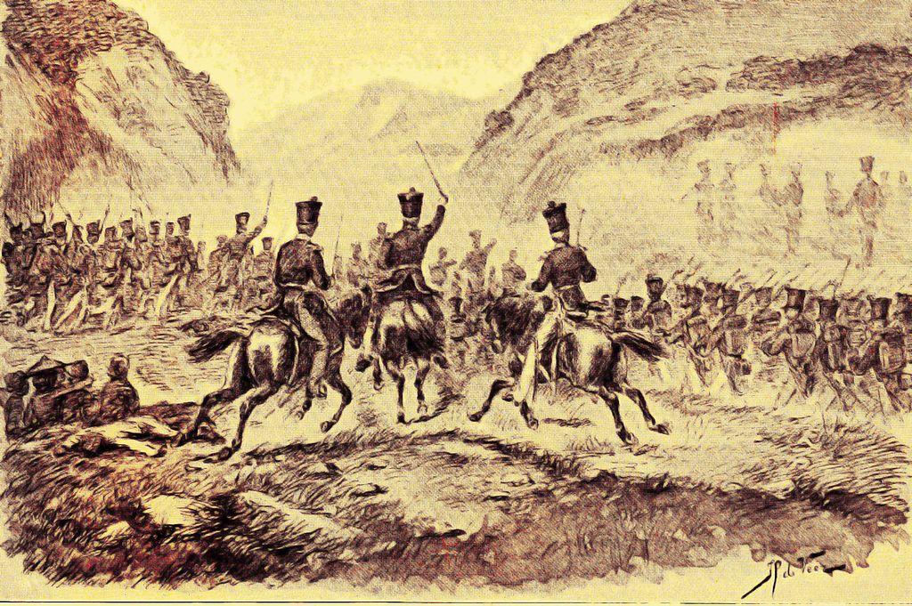 Moment image for Conflict of Padri War in West Sumatra.