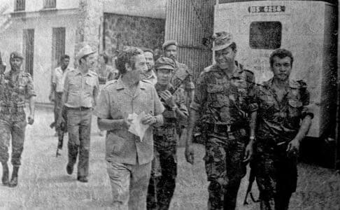 Moment image for An Army mutiny threatened the stability of the nation