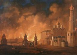 Devastating Fire Engulfs Moscow