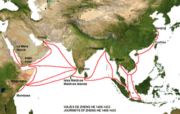 Zheng He's Fourth Voyage to Sri Lanka