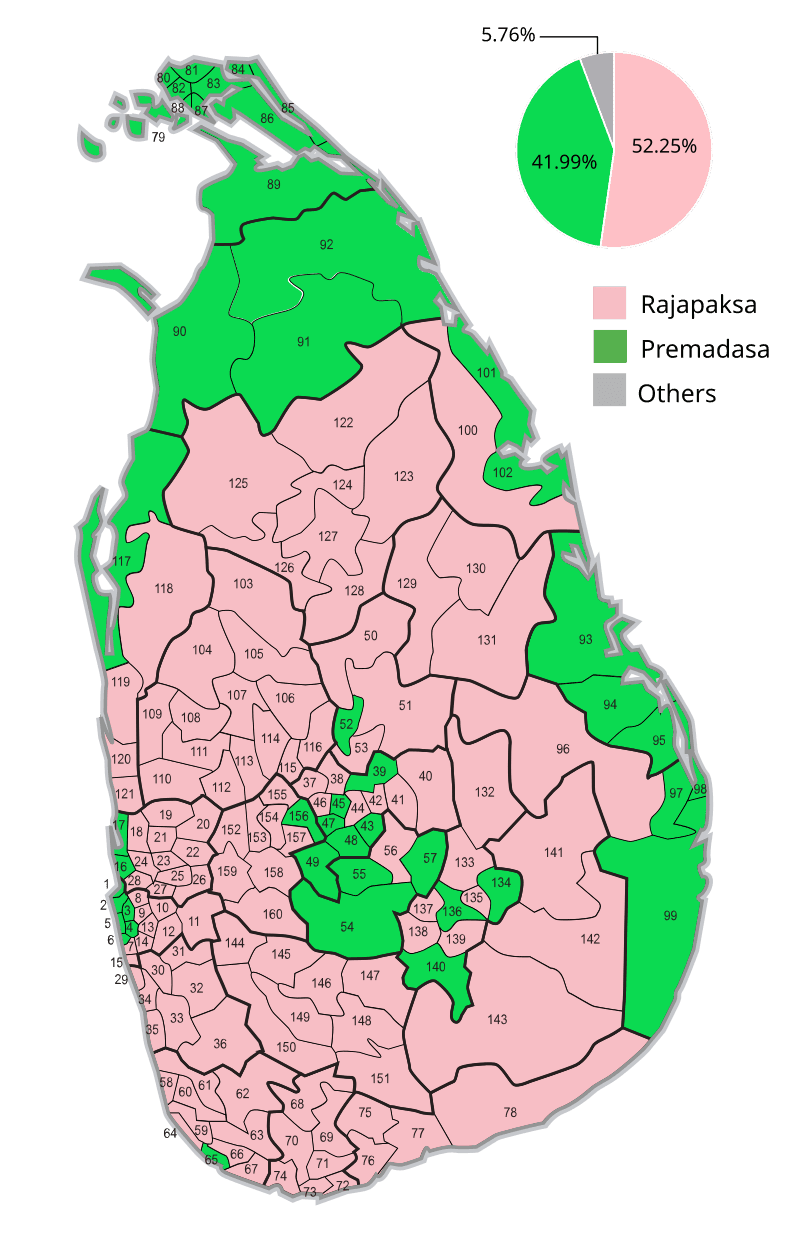 Moment image for 2019 Sri Lankan presidential election