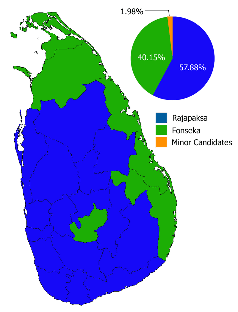 Moment image for 2010 Sri Lankan presidential election
