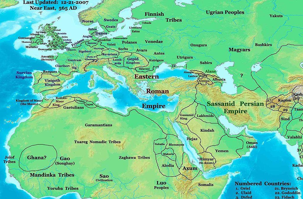 Moment image for The Ghassanids: Arab Christians in Alliance with Eastern Roman Empire.