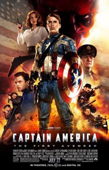 Moment image for Captain America: The First Avenger brings patriotic grit to the MCU, with Steve Rogers stepping into legend.