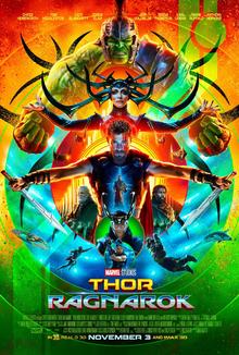 Moment image for Thor: Ragnarok unleashes a cosmic comedy and destroys Asgard.