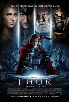 Moment image for  Thor hammers into cinemas, blending Norse mythology with cosmic Marvel lore.