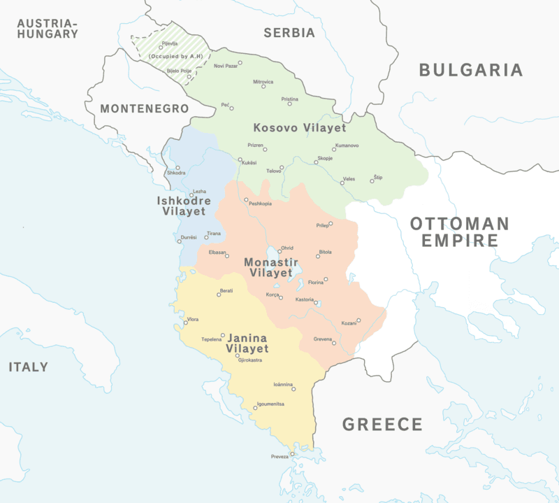 Moment image for League of Prizren: Albanian leaders seek autonomy and cultural preservation within Ottoman Empire.