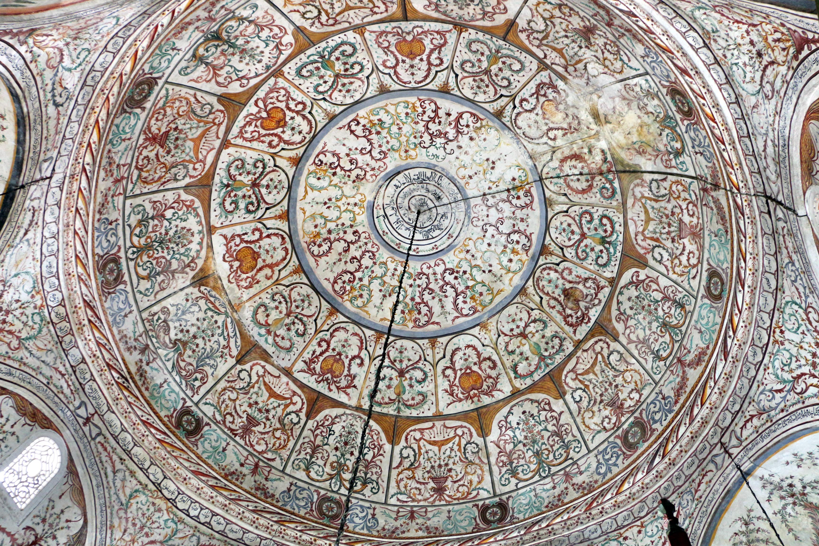 Moment image for Commissioning of Tirana's historic Et'hem Bey Mosque, significant religious and cultural symbol in Albania.