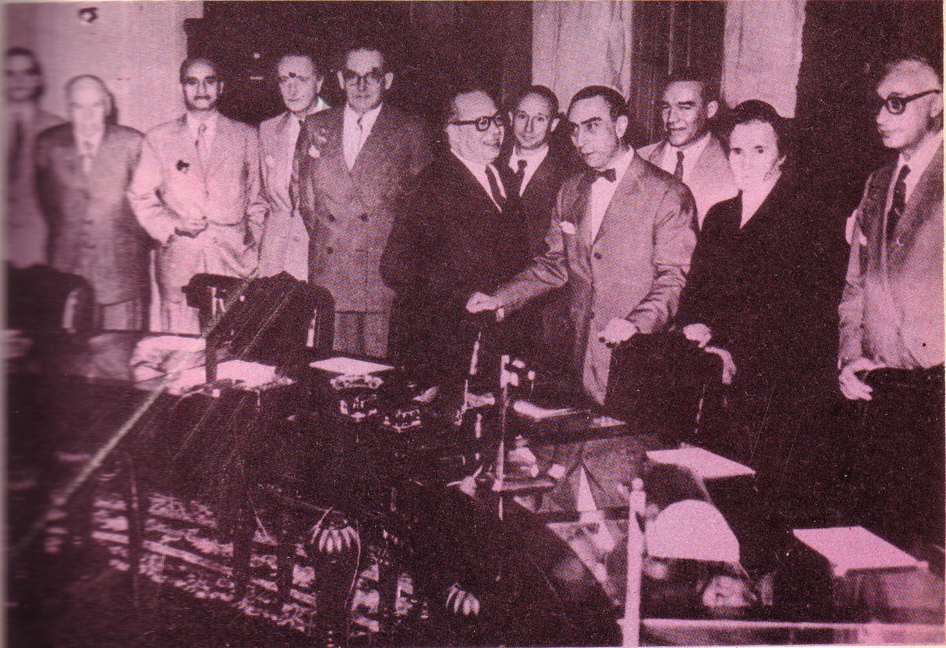 Moment image for Military coup ends President Perón's second term in office; his presidency overthrown.