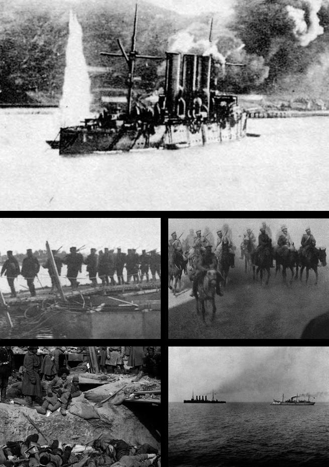 Moment image for The Russo-Japanese War began