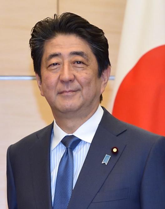 Moment image for Shinzo Abe becomes Prime Minister of Japan for the first time.