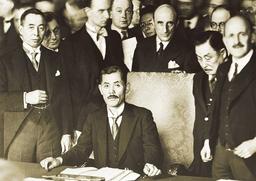 Naval Treaty Signed by US, Britain, and Japan