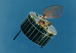 Space probe Sakigake passes Earth