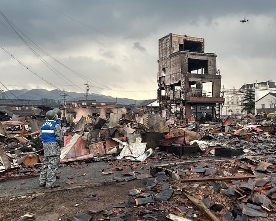 Moment image for Massive earthquake hits Japan's western coast.