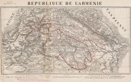 Formation of independent Armenian state in early 20th century after World War I.