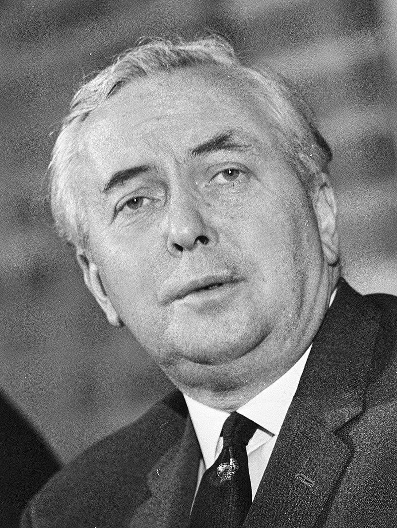 Moment image for Harold Wilson becomes the Prime Minister