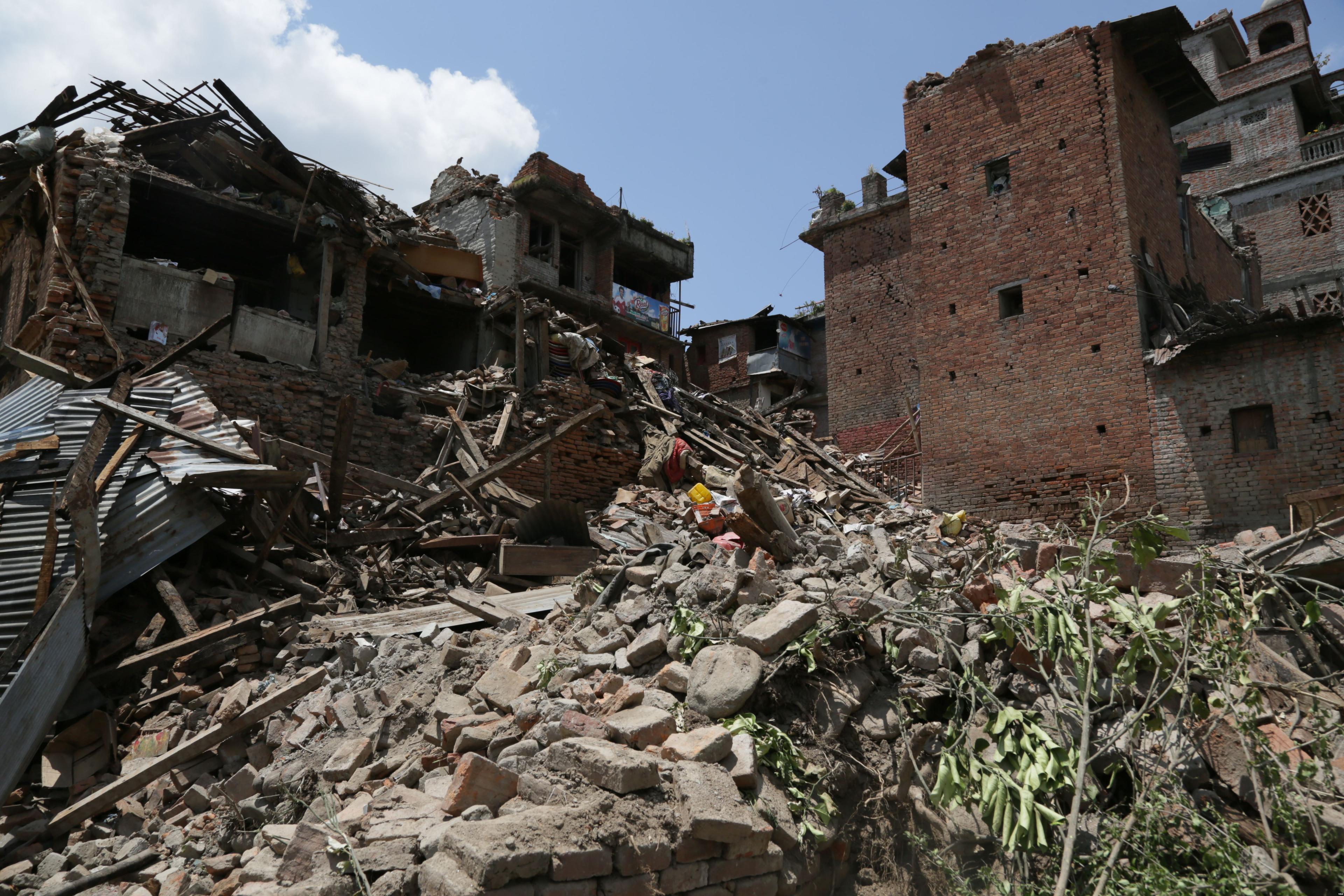 Moment image for Earthquake ravages, devastates Nepal with widespread destruction and loss of lives.