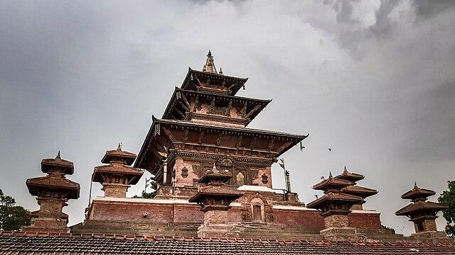 Moment image for Construction of Taleju Temple in Kathmandu by King Siddhi Narsingh Malla.