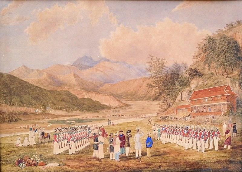 Moment image for Treaty of Sugauli ends war, cedes territories to British East India Company.