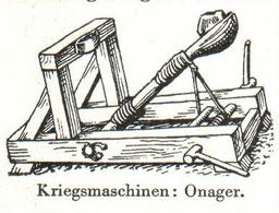 Use of catapult in Roman era