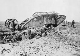 First Use of Tanks in Battle of the Somme