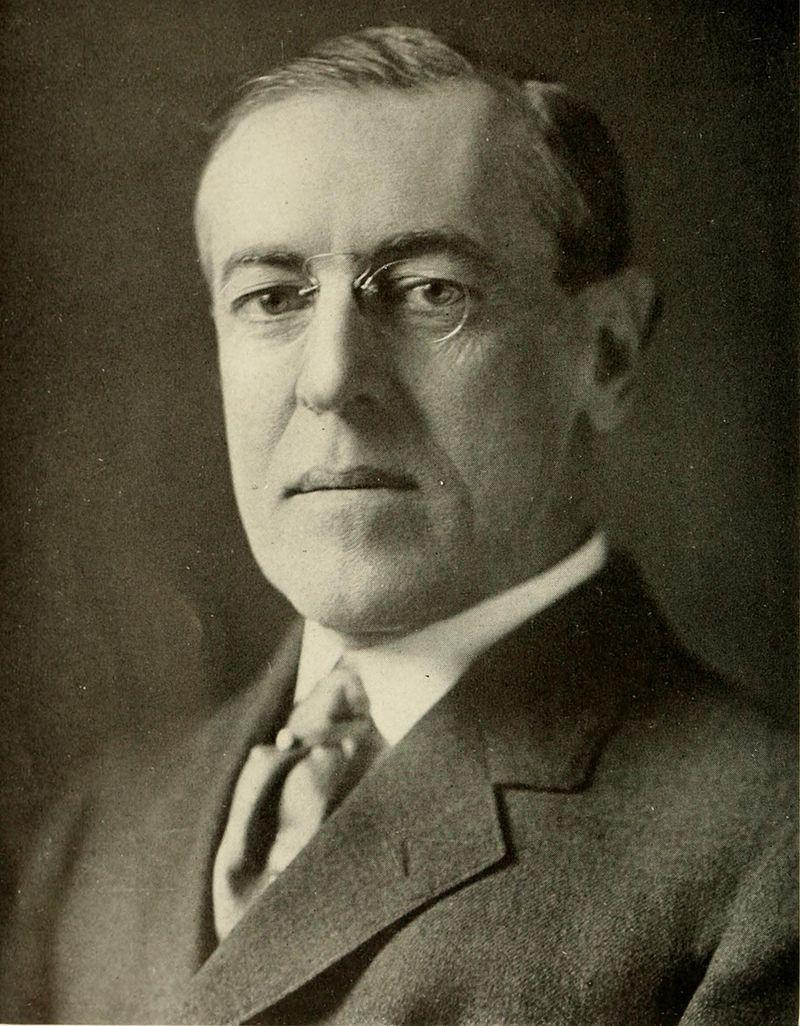 Moment image for Woodrow Wilson's Nobel Peace Prize for League of Nations advocacy and global diplomacy efforts.