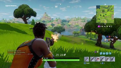 Moment image for Release of Fortnite Battle Royale