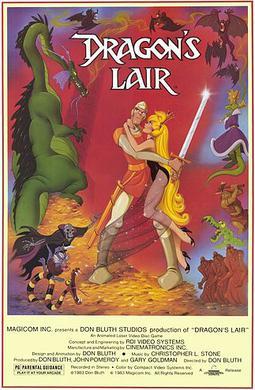 Moment image for Dragon's Lair Arcade Game Released