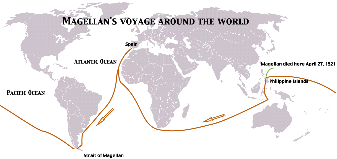 Moment image for Ferdinand Magellan's Philippine Arrival