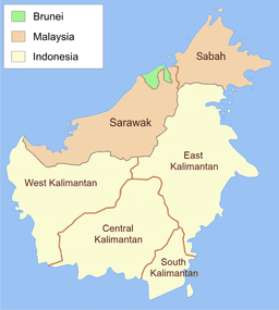 Sultanate of Brunei expands into eastern Borneo