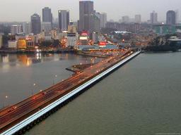 Controversial bridge construction halted by Malaysia