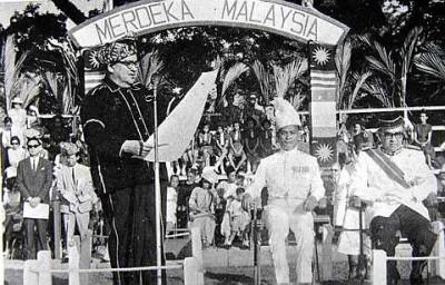 Moment image for Union of Malaya, Singapore, Sabah, and Sarawak Forming Malaysia.