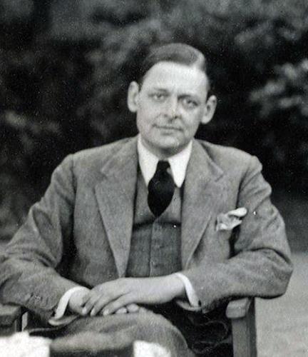 Moment image for T.S. Eliot: Nobel Laureate in Literature, influential modern poet, shaping 20th-century literature.